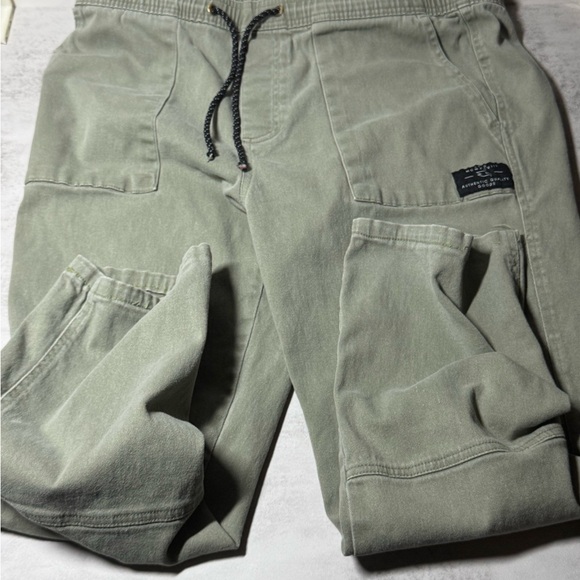 Tony Hawk Men's Jogger Pants X Large Black Cotton Blend Elastic Waist Drawstring - Picture 1 of 5